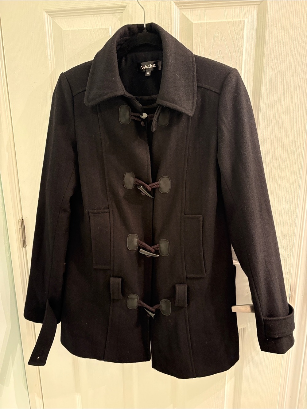 Cavalini Black Toggle Pea Coat